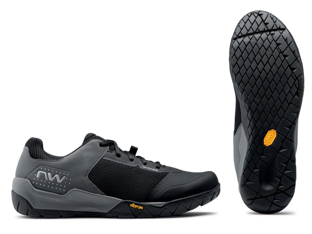 NORTHWAVE Flat Multicross kerékpáros cipő taposópedálhoz - fekete