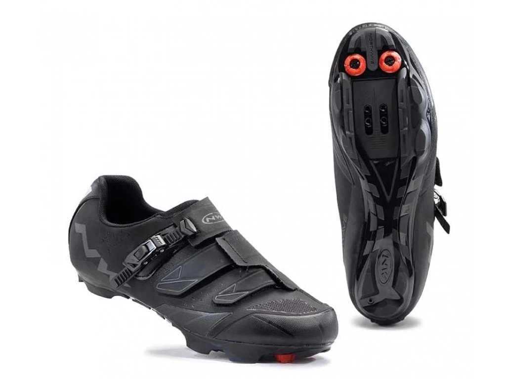 NORTHWAVE Scream 2 SRS MTB kerékpáros cipő - fekete