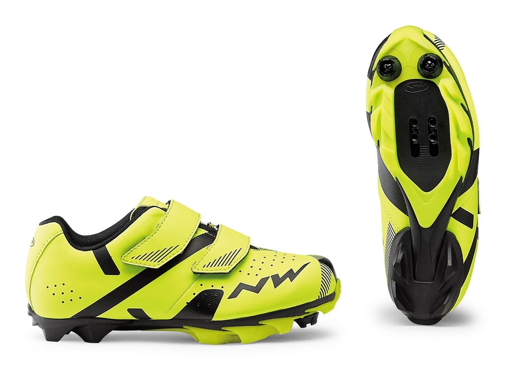 NORTHWAVE MTB Hammer 2 Junior kerékpáros cipő, fluo sárga / fekete