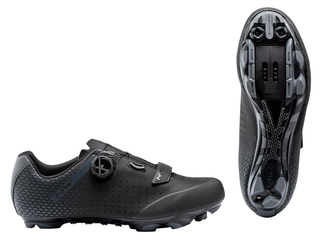 NORTHWAVE MTB Origin Plus 2 kerékpáros cipő - fekete/antracit