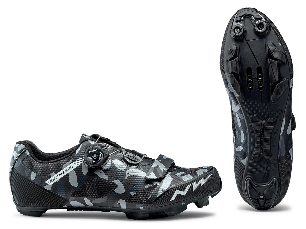 NORTHWAVE MTB Razer kerékpáros cipő, camo fekete