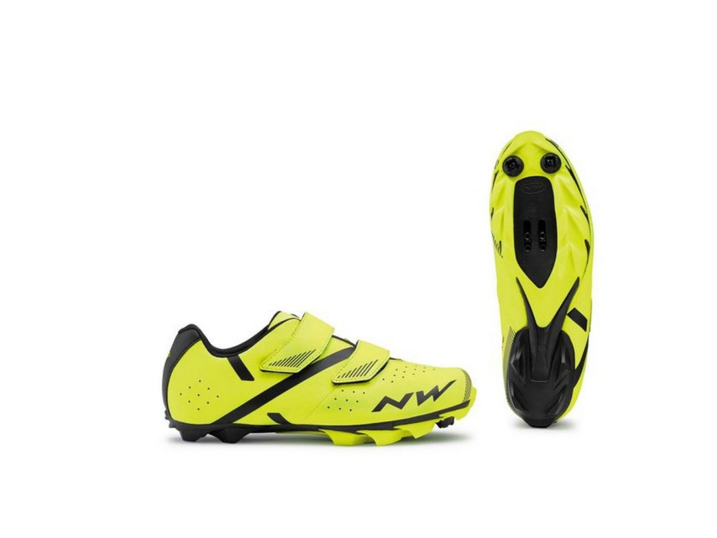 NORTHWAVE MTB Spike 2 kerékpáros cipő, fluo sárga/fekete