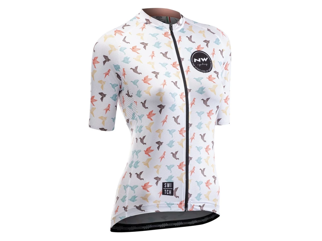 NORTHWAVE Origami WMN női rövidujjú mez, fehér