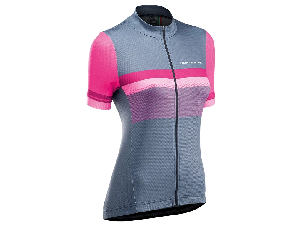 NORTHWAVE Origin WMN rövidujjú mez - szürke/magenta
