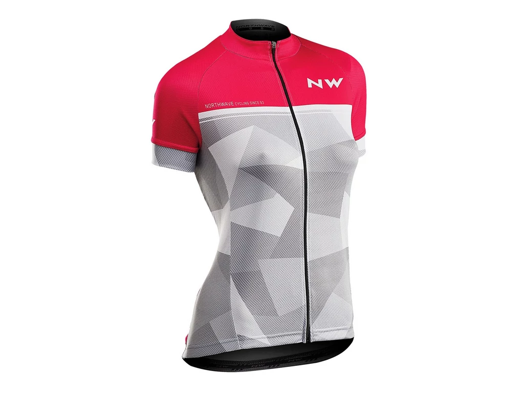 NORTHWAVE Origin WMN női rövidujjú mez (2019) - pink/szürke