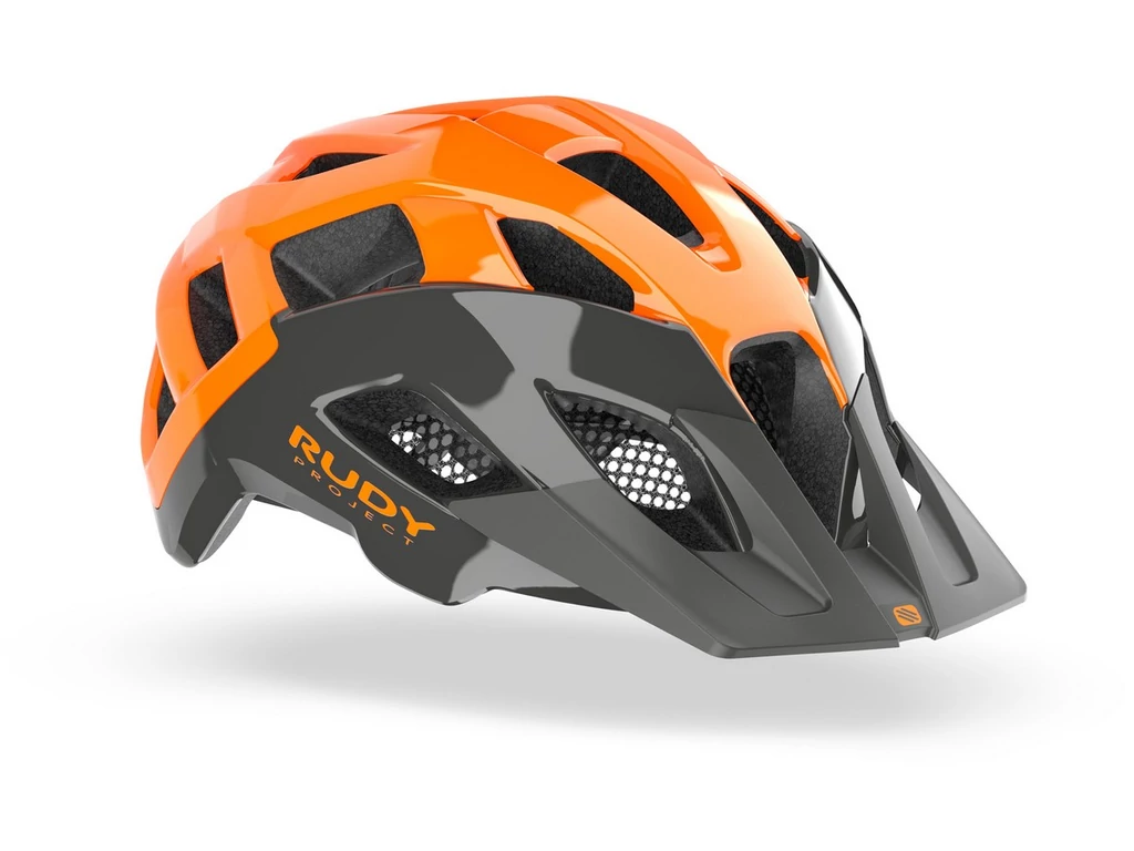 RUDY PROJECT Crossway MTB kerékpáros sisak / Lead/Orange Fluo