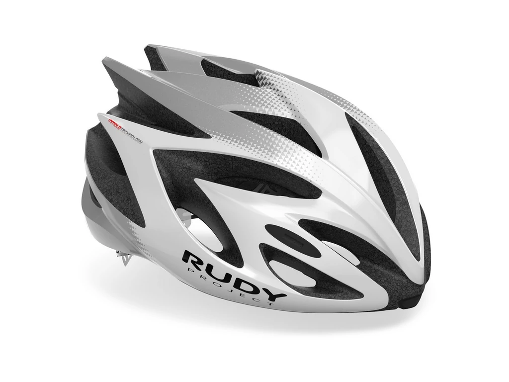 RUDY PROJECT Rush országúti/MTB kerékpáros sisak / White/Silver