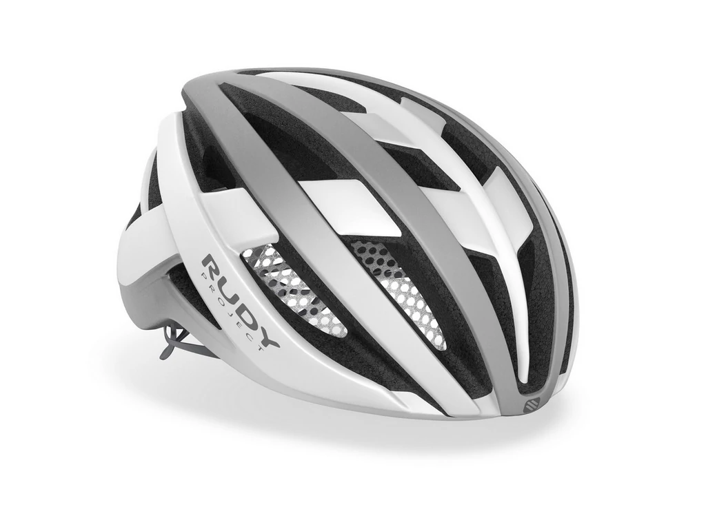 RUDY PROJECT Venger országúti/MTB kerékpáros sisak / White/Silver