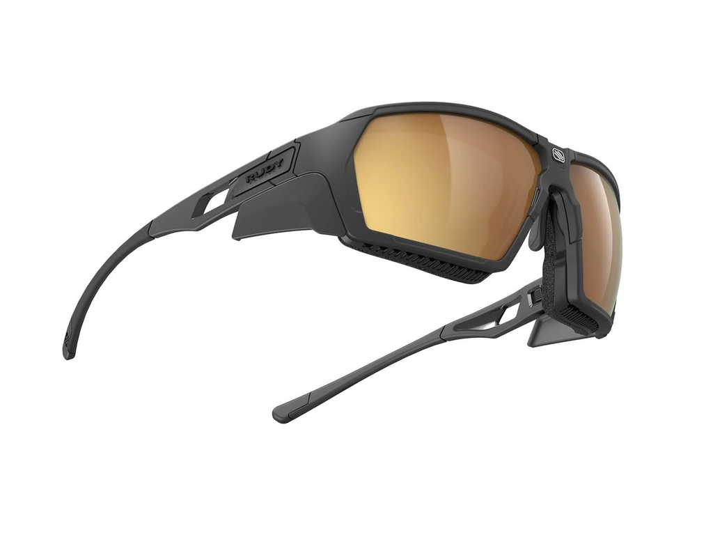 RUDY PROJECT Agent Q Black/ImpactX2 Photochromic Laser Crimson sportszemüveg/goggle - fényre sötétedő