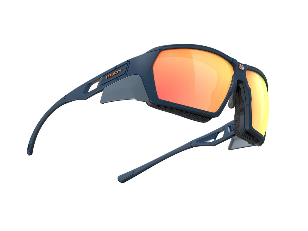 RUDY PROJECT Agent Q Blue Navy-Avio/Multilaser Orange sportszemüveg