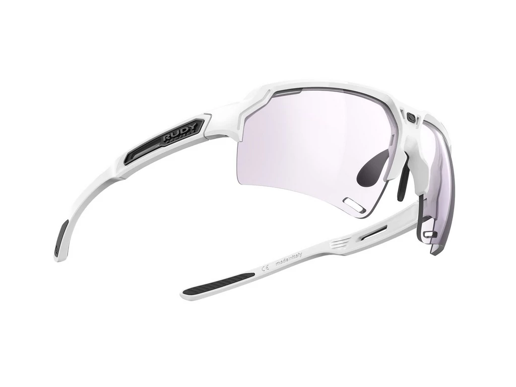 RUDY PROJECT Deltabeat White / ImpactX2 Photochromic Laser Purple sportszemüveg - fényre sötétedő