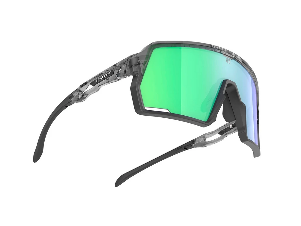 RUDY PROJECT Kelion Crystal Ash-Black/Multilaser Green sportszemüveg