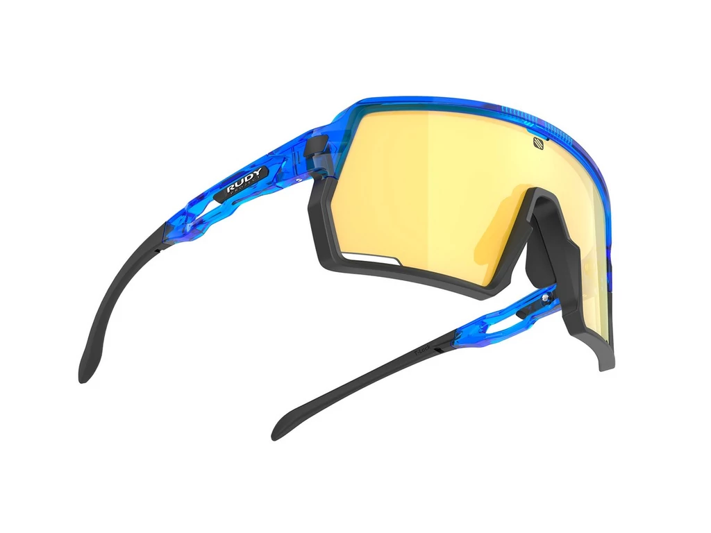 RUDY PROJECT Kelion Crystal Blue/Multilaser Yellow sportszemüveg