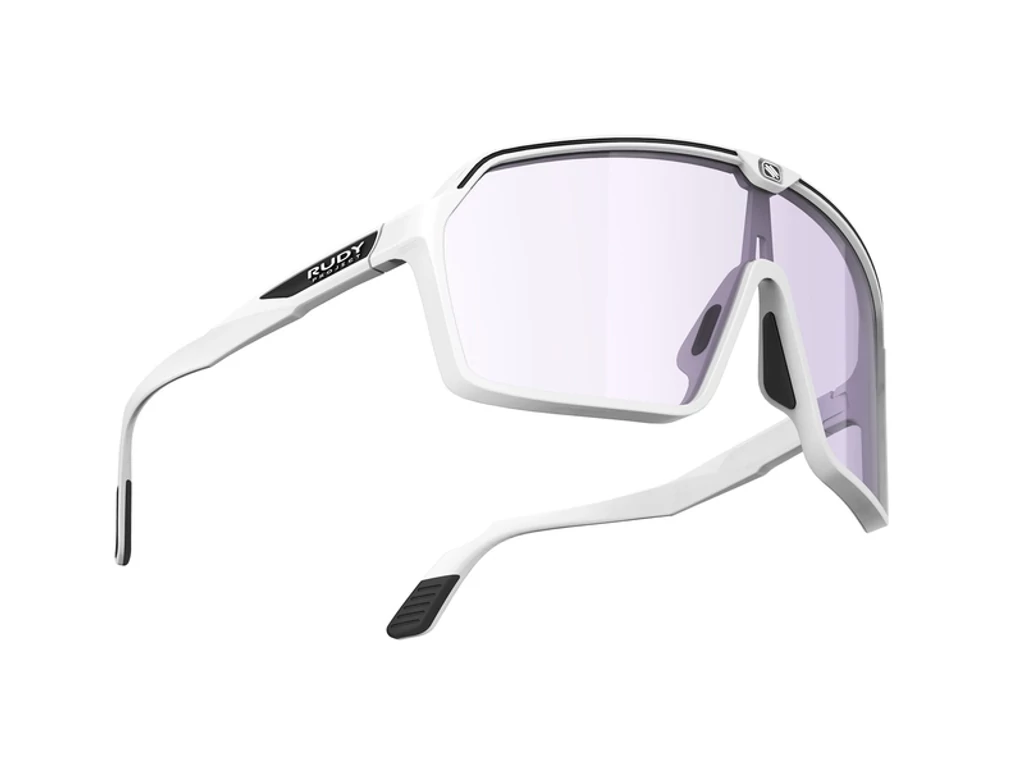 RUDY PROJECT Spinshield White/ImpactX2 Photochromic Laser Purple sport / napszemüveg - fényre sötétedő
