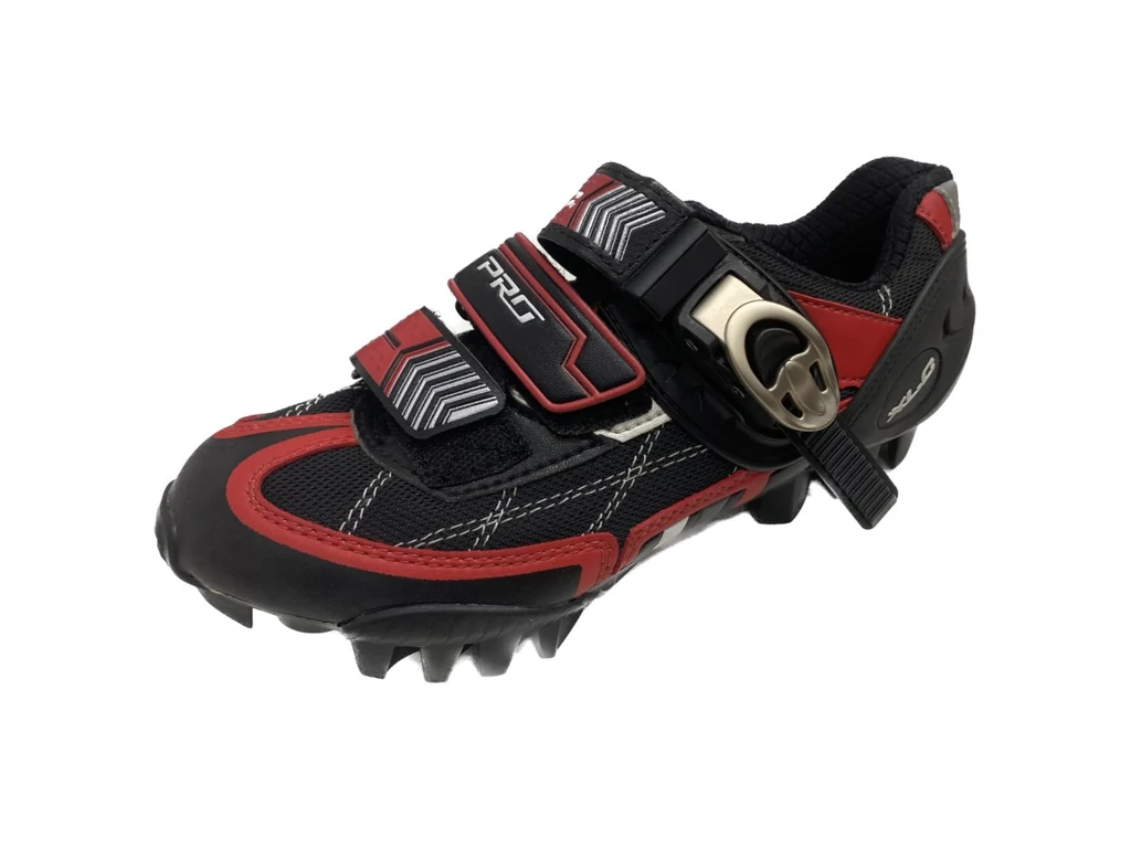 XLC Pro MTB Offroad kerékpáros cipő - SPD kompatibilis - Red/Black