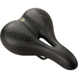 Kép 1/2 - BIKEFUN Ravenna Comfort Memory Foam trekking nyereg, fekete