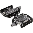 Kép 2/2 - WELLGO WPD-95B patent/keretes hibrid pedál - Shimano SPD komp. - alu - ipari csapágyas