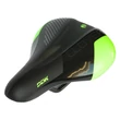 Kép 1/2 - DDK Clover gyerek sport MTB nyereg - fekete/neonzöld
