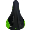 Kép 2/2 - DDK Clover gyerek sport MTB nyereg - fekete/neonzöld