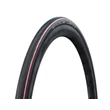 Kép 1/2 - SCHWALBE Lugano II 25-622 (700x25C) Active Line országúti külső gumi (köpeny) defektvédelemmel - fekete/piros