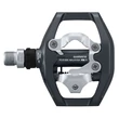 Kép 3/5 - SHIMANO SPD PD-EH500 patent / taposó egyoldalas / hibrid pedál Light Action stoplival - alu - sötétszürke