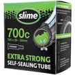Kép 1/4 - SLIME kerékpárbelső defektvédelemmel - 700x35-43C AV/SV (autószelepes) - 40mm