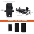Kép 4/4 - SPYRAL 4in1 USB első lámpa - powerbank - telefontartó és elektromos csengő (500 lumen / 3000 mAh)