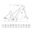 Kép 5/6 - KELLYS E-Cristy 90 725Wh 29col női elektromos ATB kerékpár - geometria