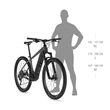 Kép 2/3 - KELLYS Tygon R90 P 725Wh 29col MTB hardtail férfi elektromos kerékpár / vázméret