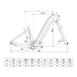 Kép 2/7 - KELLYS Estima 60 SH 725Wh 27.5col női elektromos városi kerékpár - vázgeometria.KELLYS Estima 60 SH 725Wh 27.5col női elektromos városi kerékpár - 5 sebesseges agyváltós