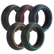 Kép 4/5 - 8.5x2 elektromos roller külső gumi / tömörgumi - Ultralight - City - Nedong - piros csíkos
