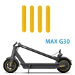 Kép 2/2 - Fényvisszaverő matrica első és hátsó villa burkolatra - Segway-Ninebot Max G30 - 4db - borostyánsárga