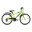 Kép 1/9 - CSEPEL Woodlands Mustang 24col 6SP gyerek MTB kerékpár - 13.5col - neonzöld