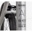 Kép 3/9 - CSEPEL Royal Frisco Alu 20col single speed/fixi városi kerékpár - 456mm - raw