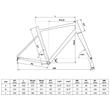Kép 2/2 - KELLYS SOOT X50 28col gravel kerékpár - vázgeometria