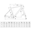 Kép 2/2 - KELLYS SOOT X70 28col gravel kerékpár - vázgeometria