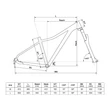 Kép 2/2 - KELLYS Vanity 30 29col női MTB XC kerékpár - vázgeometria