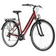 Kép 2/12 - KROSS Sentio 1.0 28col városi kerékpár - ruby red/gray gloss