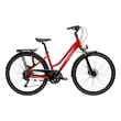 Kép 1/11 - KROSS Trans 5.0 D 28col női trekking kerékpár - red/silver gloss