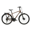 Kép 1/10 - KROSS Trans 5.0 M 28col férfi trekking kerékpár - brown/silver gloss