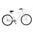 Kép 2/2 - NEUZER California 26'' férfi városi / cruiser kerékpár, 3 seb. agyváltós, kontrás, fehér