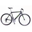 Kép 1/2 - NEUZER Courier DT 28col fitness kerékpár - fekete/zöld-szürke matt