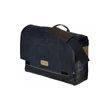 Kép 1/4 - BASIL Urban Fold Messenger egyoldalas táska csomagtartóra - Hook ON - vízlepergető - 20 liter - farmer kék
