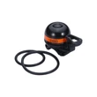 Kép 2/3 - BBB EasyFit Deluxe kerékpár csengő - fekete/narancs