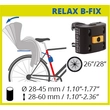 Kép 4/4 - BELLELLI Mr. Fox Relax Standard/B-Fix hátsó gyerekülés vázra