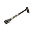 Kép 2/3 - BIKEFUN Chinook Gauge HV/HT minipumpa nyomásmérővel, alu, ezüst