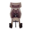 Kép 4/5 - BOBIKE Exclusive Tour hátsó gyerekülés vázra - állítható fejtámasszal és hátsó LED villogóval - karamell barna