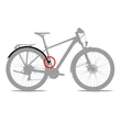 Kép 4/4 - CUBE ACID Mudguardset 65 29col ST Mount 2.0 MTB sárvédőszett