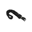Kép 1/2 - HIPLOK Homie Silver 120 cm kerékpárzár - All Black