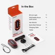 Kép 3/23 - IGPSPORT SR Mini 30 Smart Radar USB hátsó lámpa radar és féklámpa funkcióval